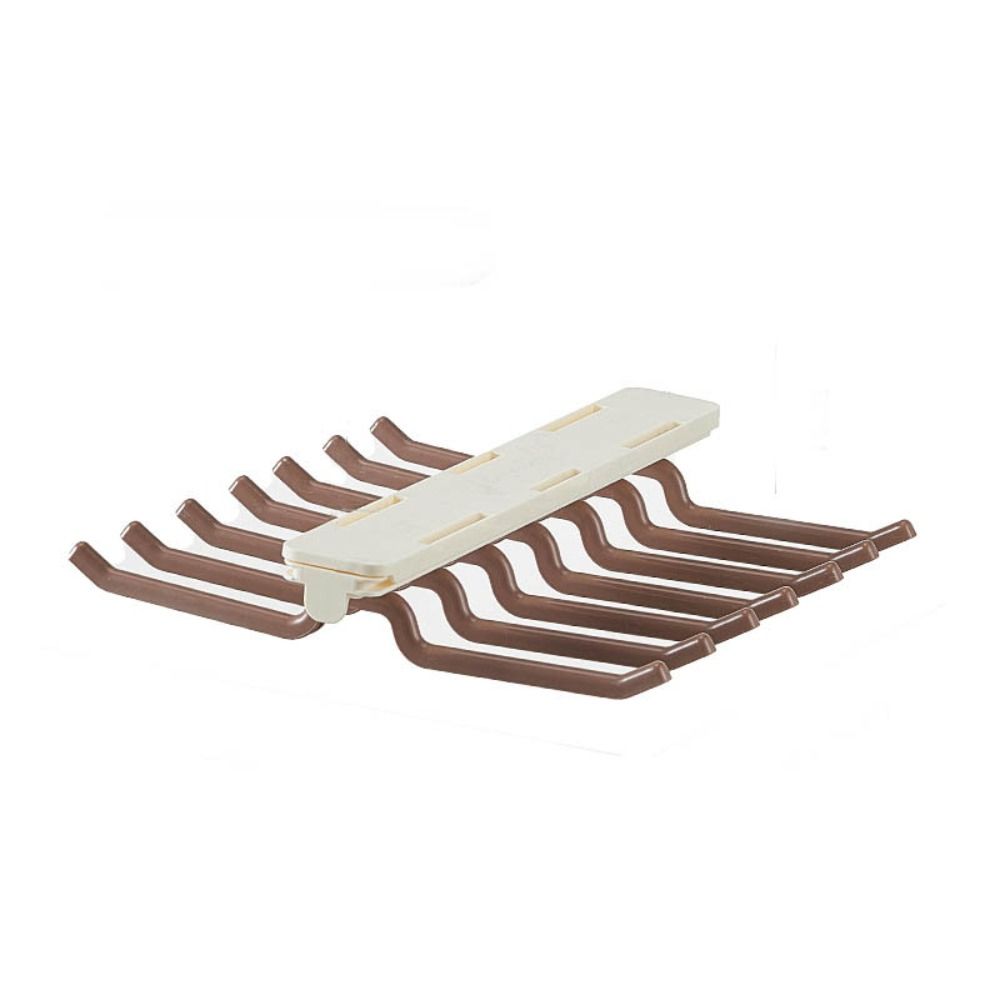 Plastic Underwear Storage Hanger Large Capacity Lingerie Slide Hanger Closet