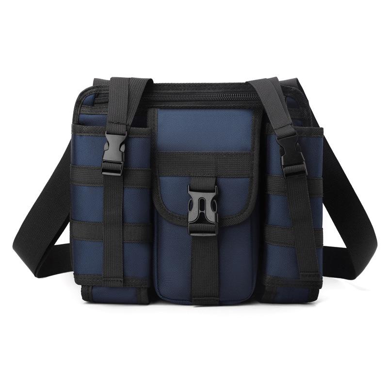 

Large Capacity Travel Kettle Bag Men s Crossbody Bag Outdoor Sports Shoulder Bag темно-синього кольору