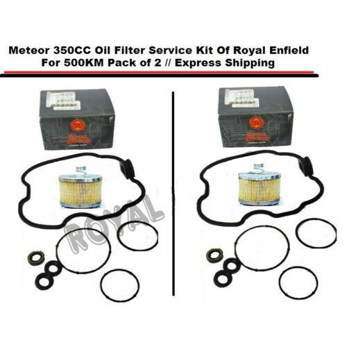 Royal Enfield "OIL FILTER SERVICE KIT For METEOR" - 500KM Pack Of 2