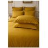 Housse de couette en satin de coton 220 x 240 cm Uni bronze