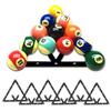 6PCS Film Paper 9/10 Balls Billiard Pendulum KickOff Position Sticker Accessory for Match