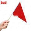 Small Triangular Red Ground Flags