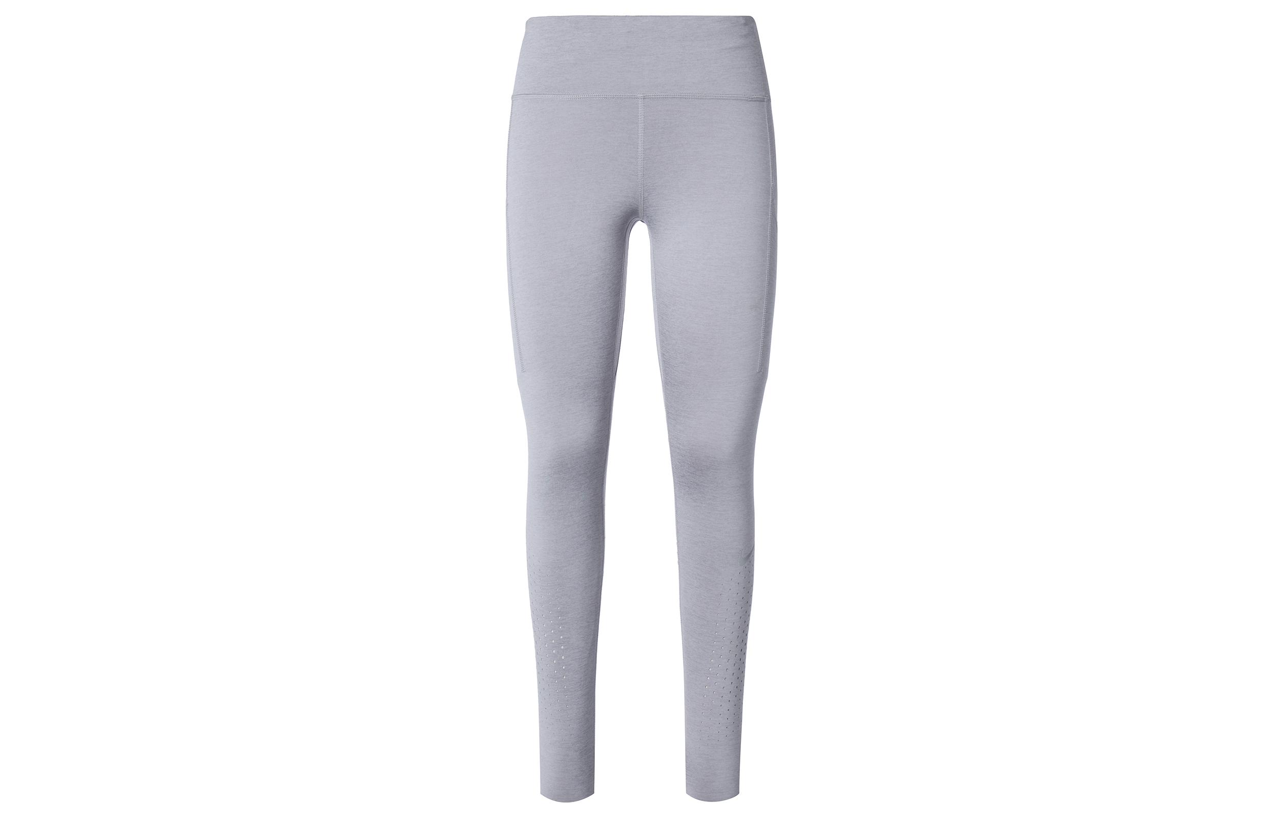 

Nike Knitted Sweatpants Women s Elegant Gray Moderate Slim Fit Pants CN8042-059 S
