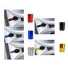 ASP1 4PCS Aluminum Alloy Car Tire Valve Caps Airdust Waterproof Tyre Rim Stem Cover for Automobiles Motorcycles Bikes