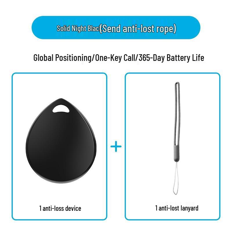 Airtag Alternative Locator - Anti-loss Tracker for Pets, Kids, and Keys, Compatible with Apple Devices
