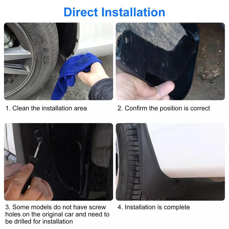 For Toyota Corolla 2020 2021 2022 2023 Mudguards Mud Flaps Us Version Splash Guards Fender Mudflaps Protectors Car Accessories