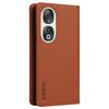 YIKATU YK-001 For Honor 90 Case Stand Leather Phone Cover Strong Magnetic Closure