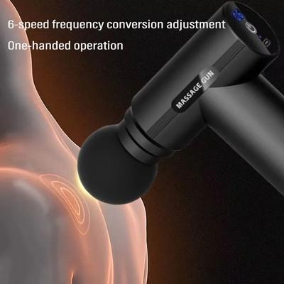 Mini Muskelmassagepistole Tragbare Faszienmassagepistole Körpermassagegerät Tief Handmassagegerät Perkussionsmassagegerät für Körper Rücken und Nacken Beinmassagegerät