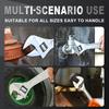 6/8/10/12/15 inch Adjustable Wrench Large Openin Long Handle Universal Spanner Clamp Steel Mechanical Workshop Hand Repair Tools
