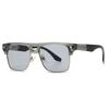 New European and American retro metal modern retro charm box sunglasses men's and women's sunglasses