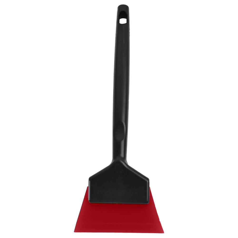 Car Corner Windshield Window Tint Mirror Squeegee Rubber Blade Scraper Handheld Cleaning Tool
