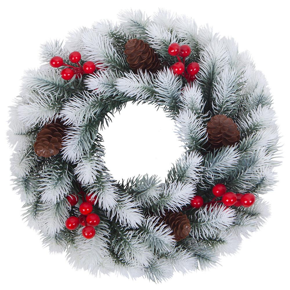 Christmas Wreath Christmas Decoration Door Hanging Arrangement Christmas Pendant Christmas Window Props