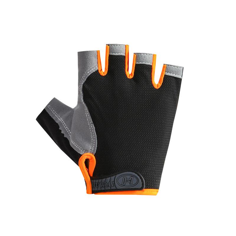 Breathable Non-Slip Half-Finger Cycling Gloves for Men & Women - Wear-Resistant, Sun Protection, Fitness & Outdoor Sports