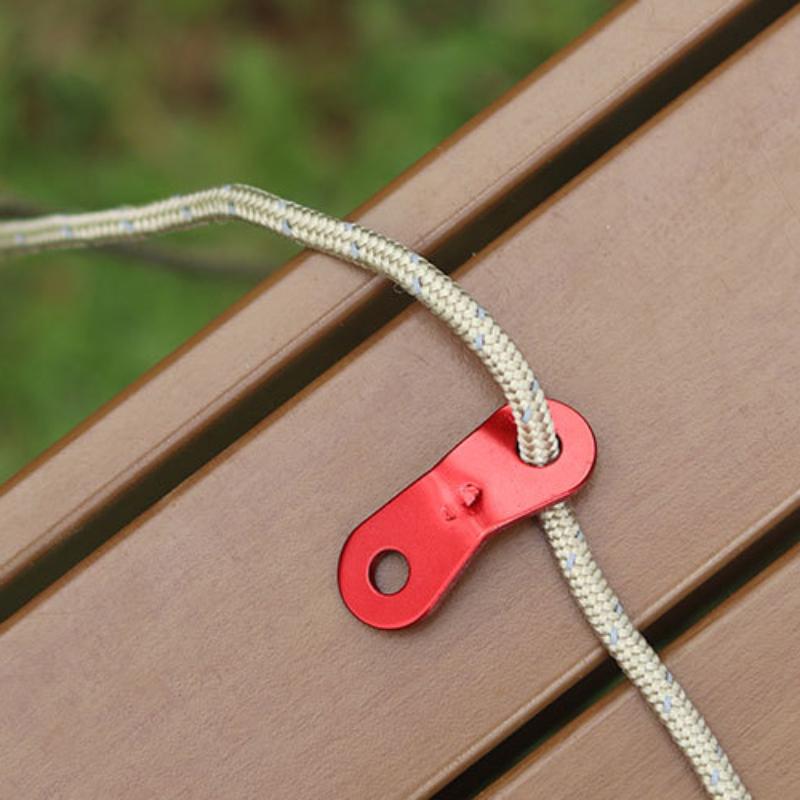 Aluminium Tent Windtouw Versteller Scheerlijn Koordslot Spanner Buiten Kamperen Luifel Afdak Bevestiging Glijder Accessoire