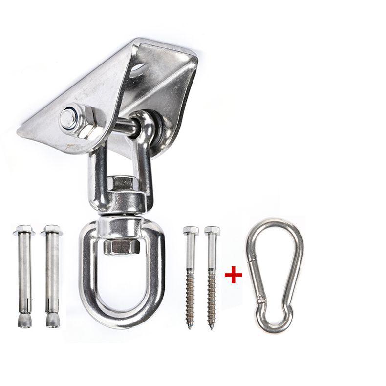 304 Stainless Steel Rotating Swing Hook for Hammock Chair Accessories