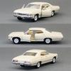 Classic Corvette Alloy Diecast Car Model With Inertia Drive For Play And Display