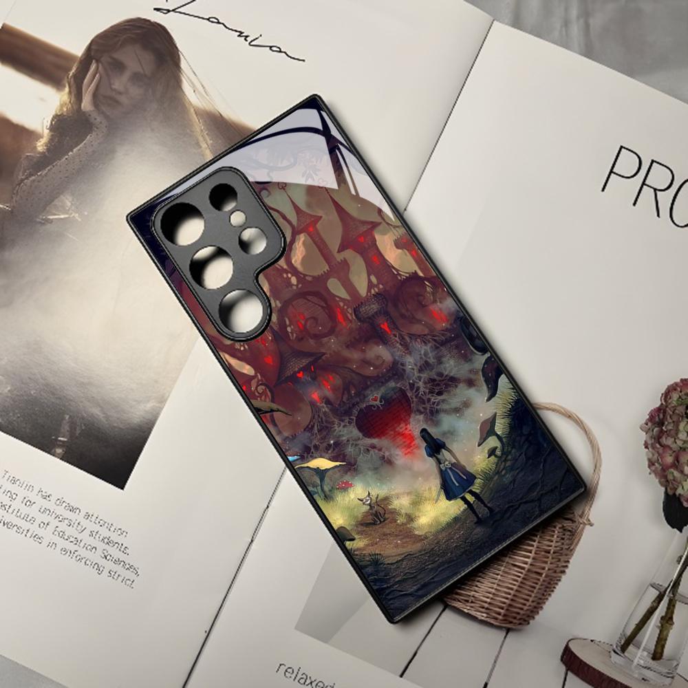 

Чехол для телефона A-Alice Madness R-Returns Для Samsung Galaxy S26 S25 S24 S23 S22 S20 S21 Edge Ultra Plus Fe Цветной Серебристый Чехол Galaxy S25plus