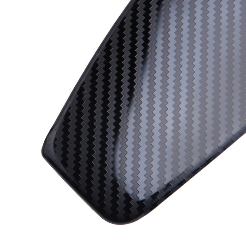 CITALL 4Pcs LHD Carbon Fiber Style Window Switch Panel Cover Trim Fit for Hyundai Elantra 2017 2018