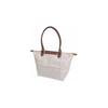 Longchamp Le Pliage 31 Snap Zipper Closure Long Handle Nylon Canvas With Leather Trim Shoulder Tote Bag Large Women handbags Paper 1899089P71