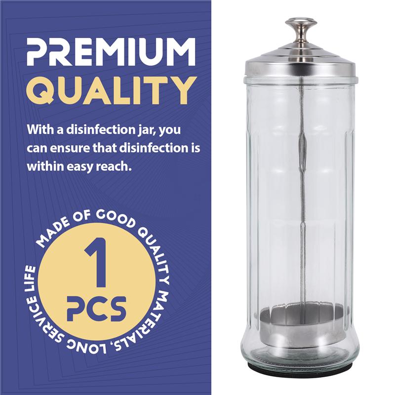 Good-Barbicide Disinfectant Jar Nail Art Salon Hairdressing Tools Disinfection Cup