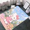 Hello Kitty Pink Bubble Garden Carpet Doormat Living Room And Bedroom Mats Art Room Bathroom Mat