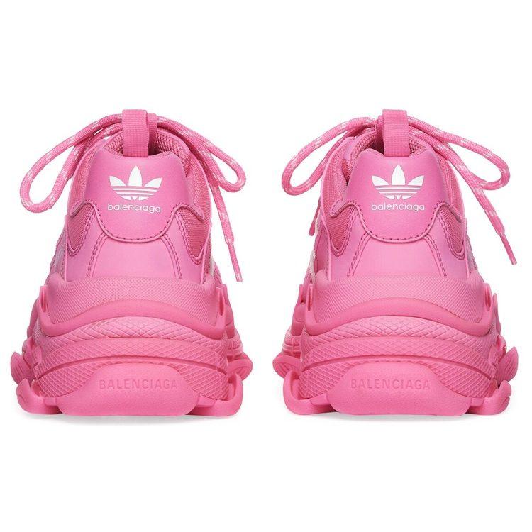 Balenciaga X Adidas Triple S Neon Pink Women's 712764W2ZB65590