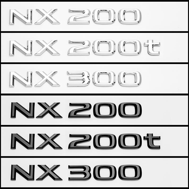3D ES200 ES260 IS250 GS300 GX400 NX300 RX350 RX450h LX570 LM350 LS600h Rear Trunk logo ABS modified upgraded letter logo