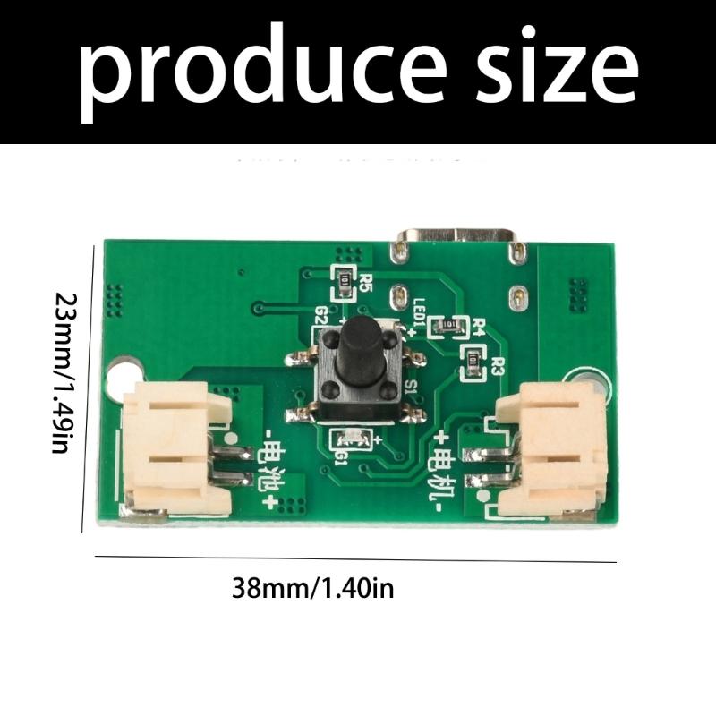 Rechargeable Sprayer Control Board with Safety Protection PCB Texture for Electric Watering Cans and Gardening Tool