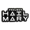 Project Hail Mary Logotypformad Dekorativ Märke Hållbart PVC-material Unik Geometrisk Bokstavsdesign för Accessoarer