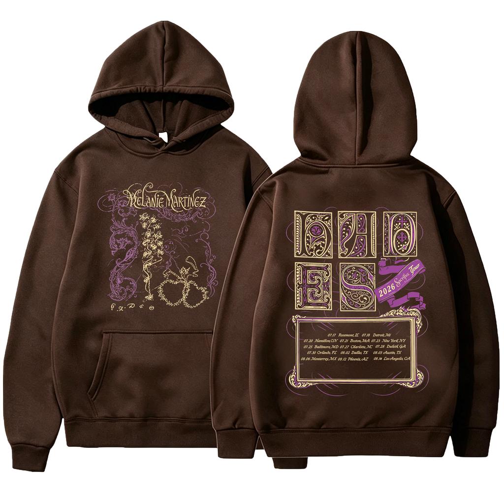Melanie Martinez Hades The Sacrifice Tour Hoodie Casual Loose Long Sleeve Y2K Streetwear Hoodies Pullover Top