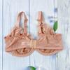 European and American Large Cup Fat Girl Ultra-thin Underwire Underwear Small Back Buckle Comfortable Bra