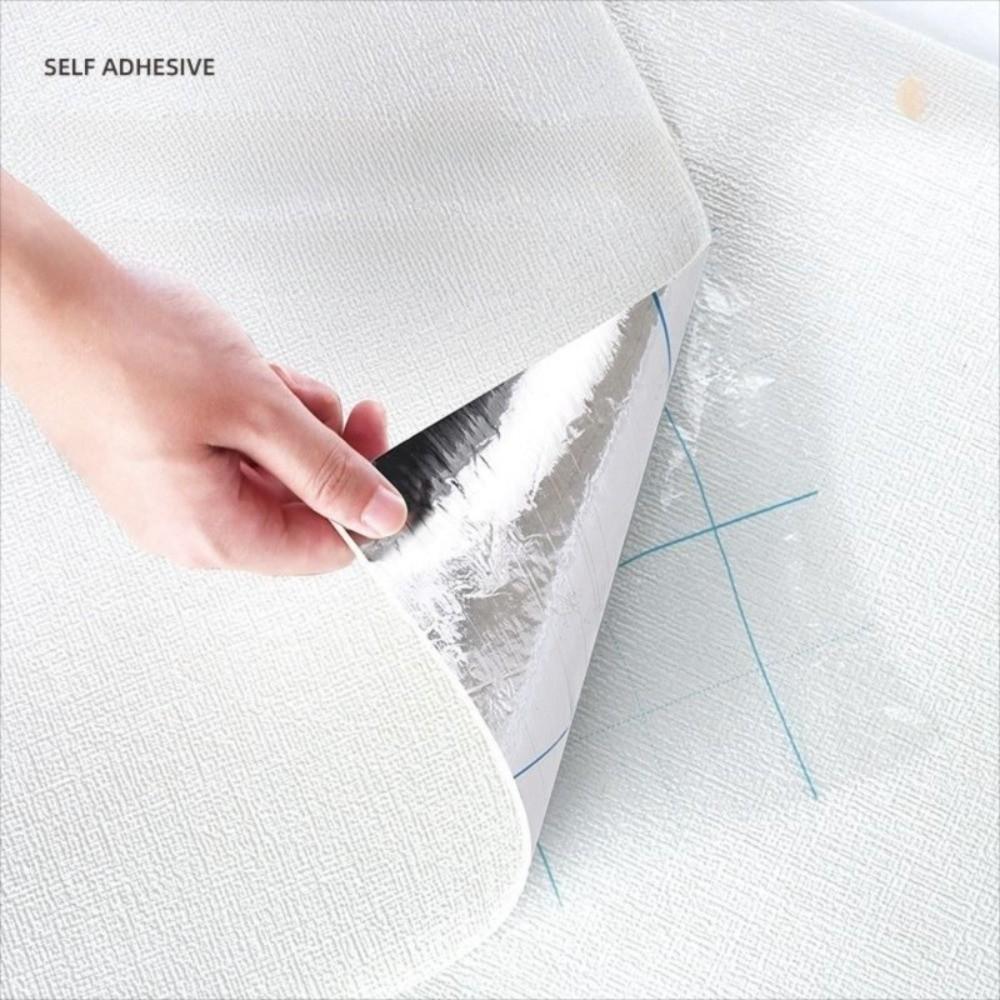 Fuktsikker Soveromstapet Selvklebende Renovering Veggklistremerker 50cm Skumveggpanel