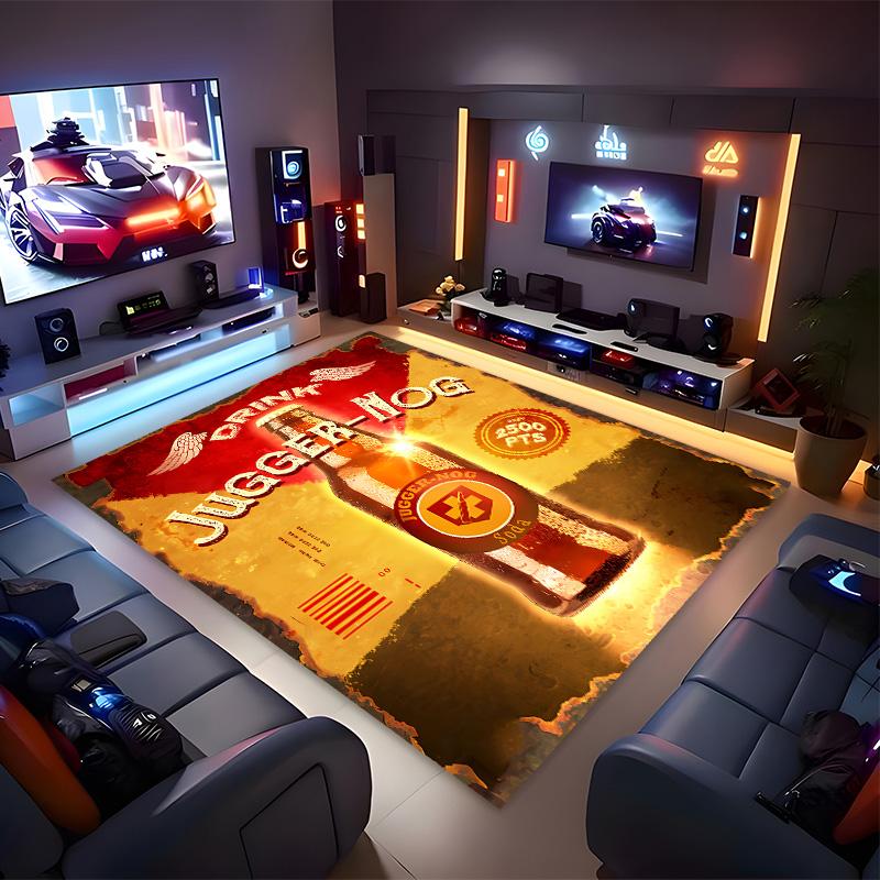Call of Duty COD Perk A Cola Printed Absorbent Washable Carpet, Non-Slip Bathroom Mats, Kitchen Rugs, Yoga Mat,Living Room Entrance, Camping Picnic Ru