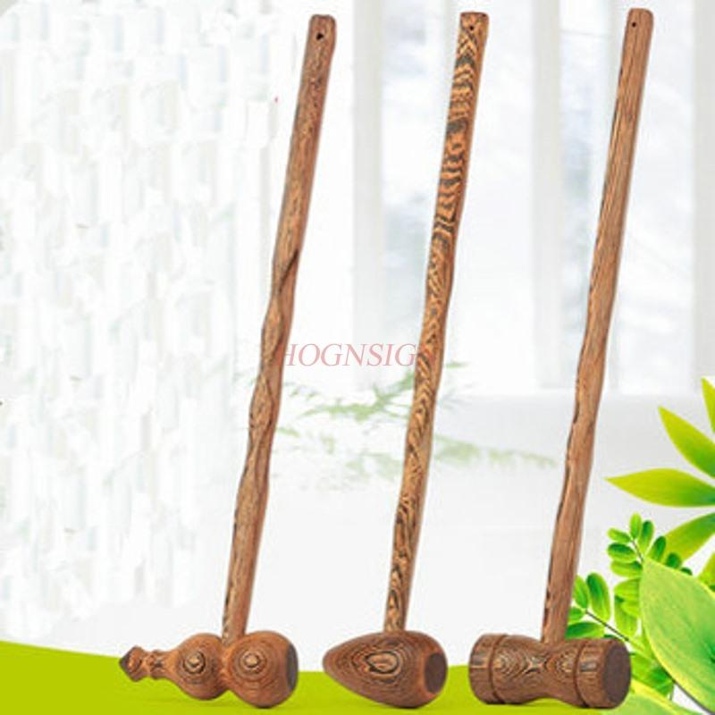 Health hammer multi-purpose massage wooden hammer with wooden handle health care stick universal male health care hammer
