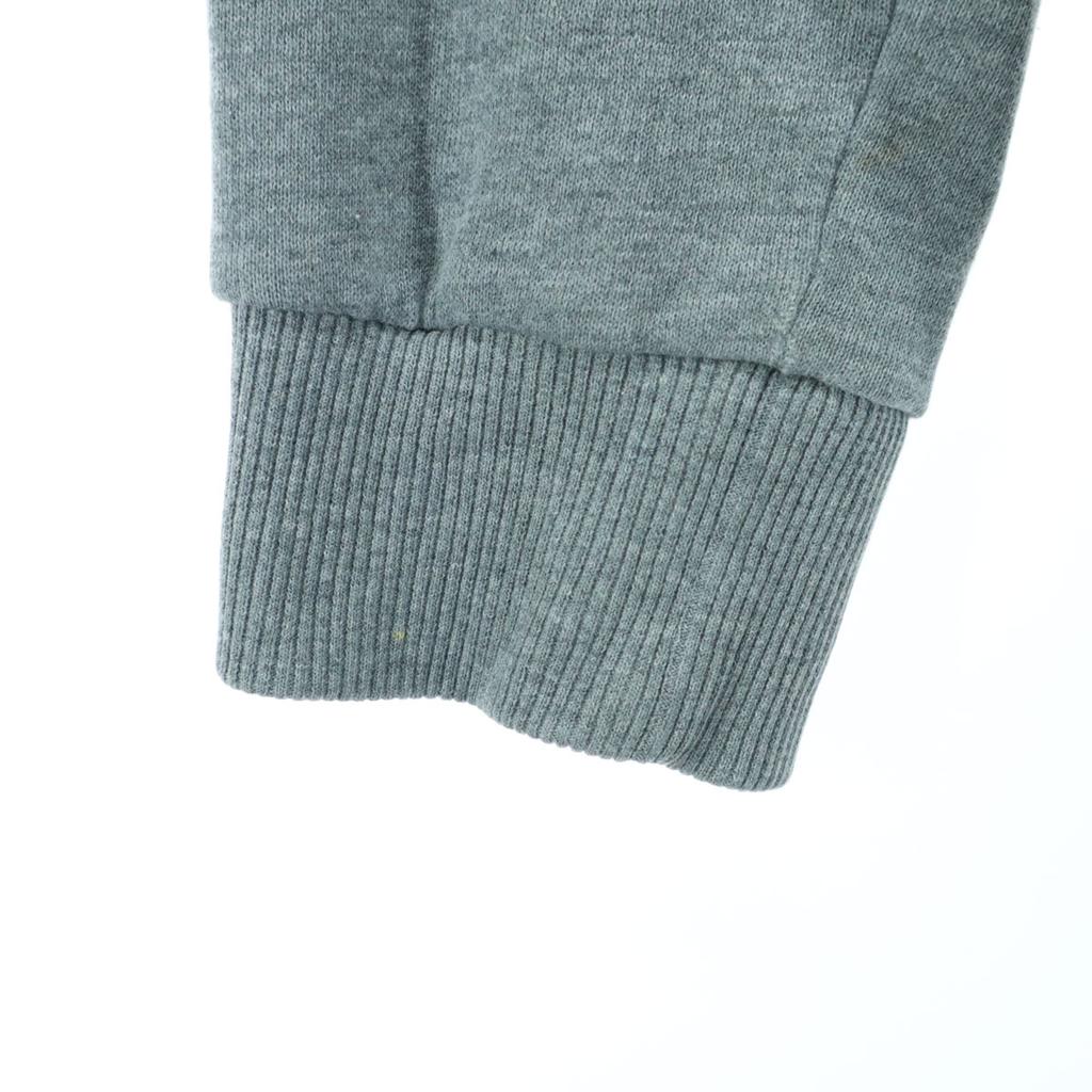 Puma One Point Long Sleeve Zip Hoodie O Gray Men's Used