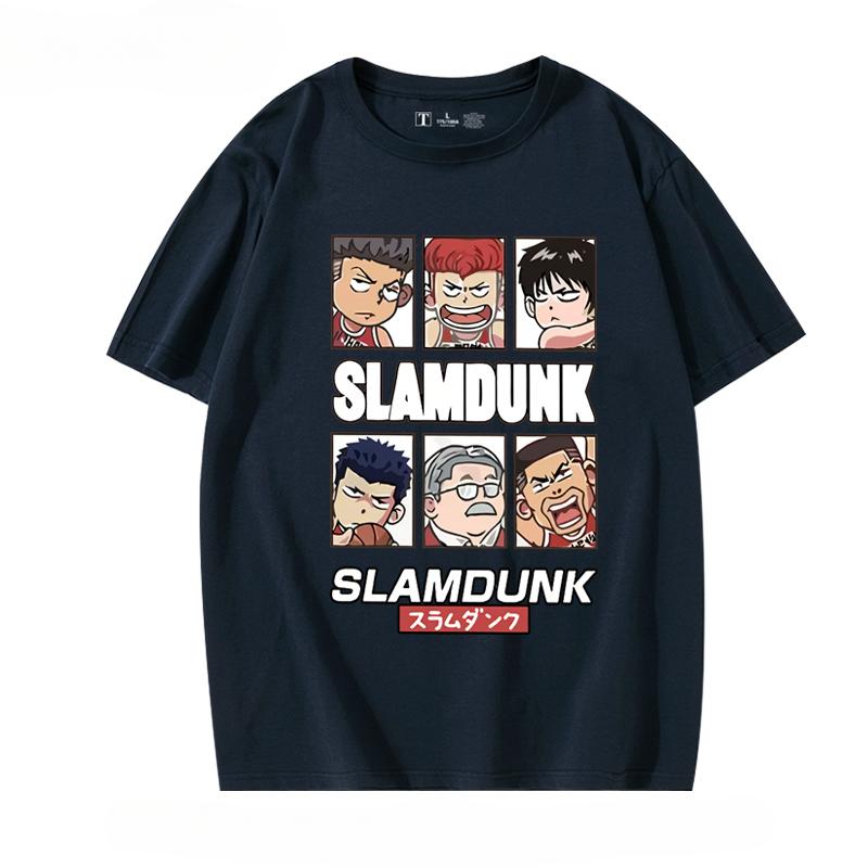 Sakuragi Blossom Road Anxi Short-sleeved T-shirt Men's and Women's Casual Pure Cotton Half-sleeved Clothes