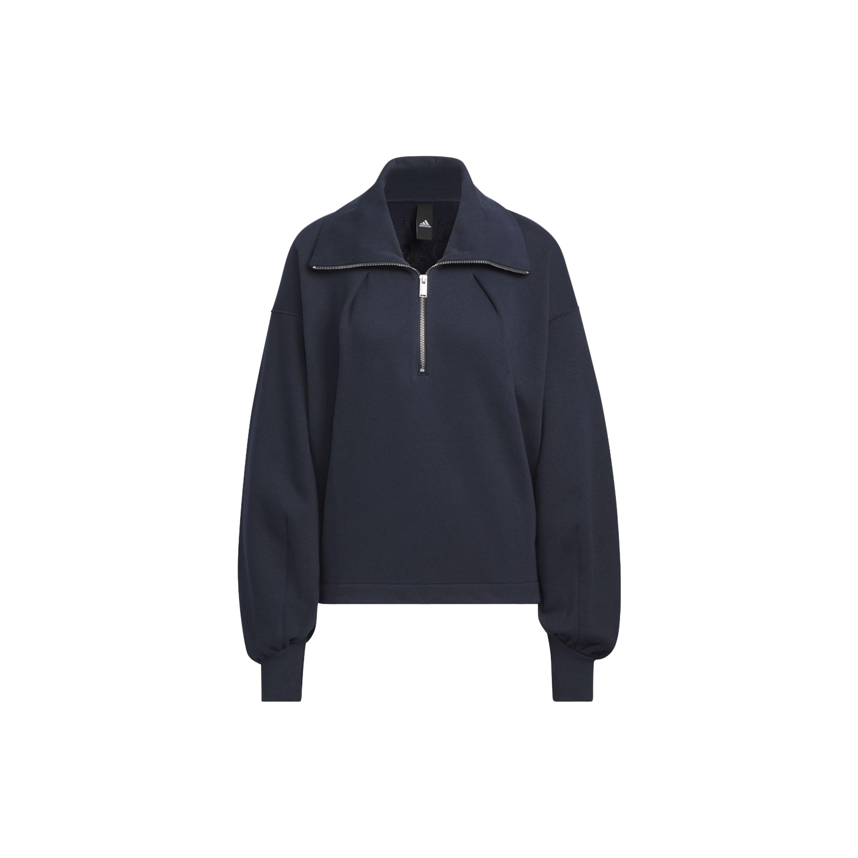 

Adidas Женская флисовая куртка Szn с молнией до середины, цвет Legendary-Ink-Blue IZ4561 A/M-L