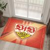VfB Stuttgart Design Crystal Velvet Carpet Cozy Non?Slip Printed Rug For Bedroom Living Room Entrance