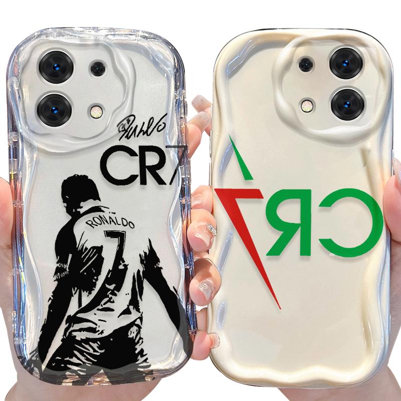Coque CR7 pour Xiaomi Redmi Note 14 13 12 11 10 Pro Plus 5G 9 14C 13C 4G 12C 10C 10S A2 A1 Coque antichoc souple en silicone liquide