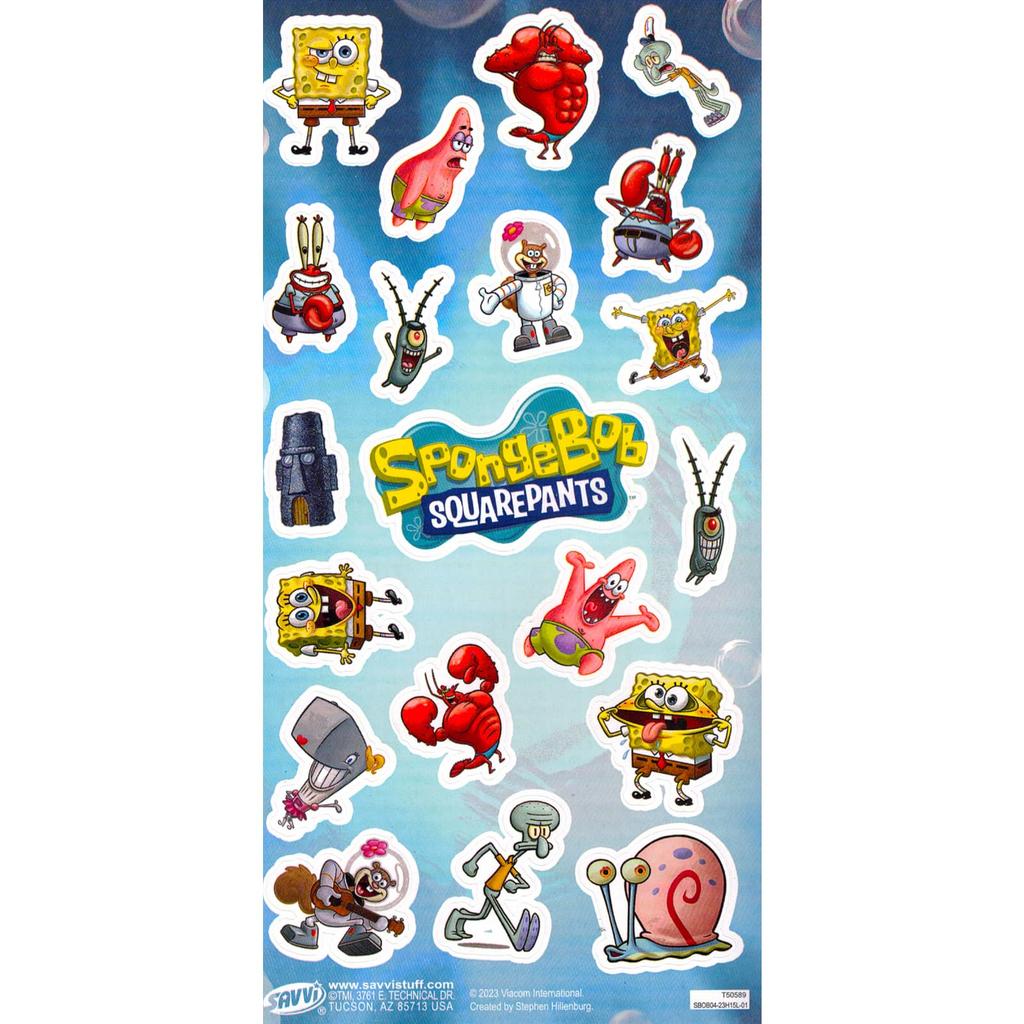 SpongeBob SquarePants Coloring Activity Book Set with Stickers Books and Play & (3 Pack)