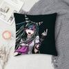 DDanganronpa Doublesided Printed Square Decorative Cushion Cover for Sofa Living Room Home Decor