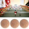 6pcs 36mm Table Football Cork Solid Wood Foosball Table Soccer Ball Fussball Football Machine Replacement Accessories