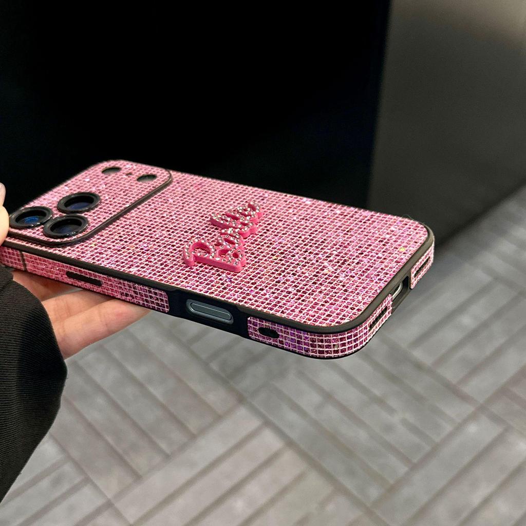Luxurious Diamond Glitter Phone Case for Apple 17 Pro Max & iPhone 6 Plus, High-End Protection