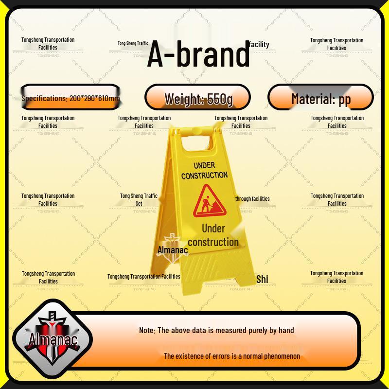 A-Frame Plastic Wet Floor & No Parking Safety Sign