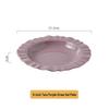LISM Ceramic Skirted Straw Hat Plate Set