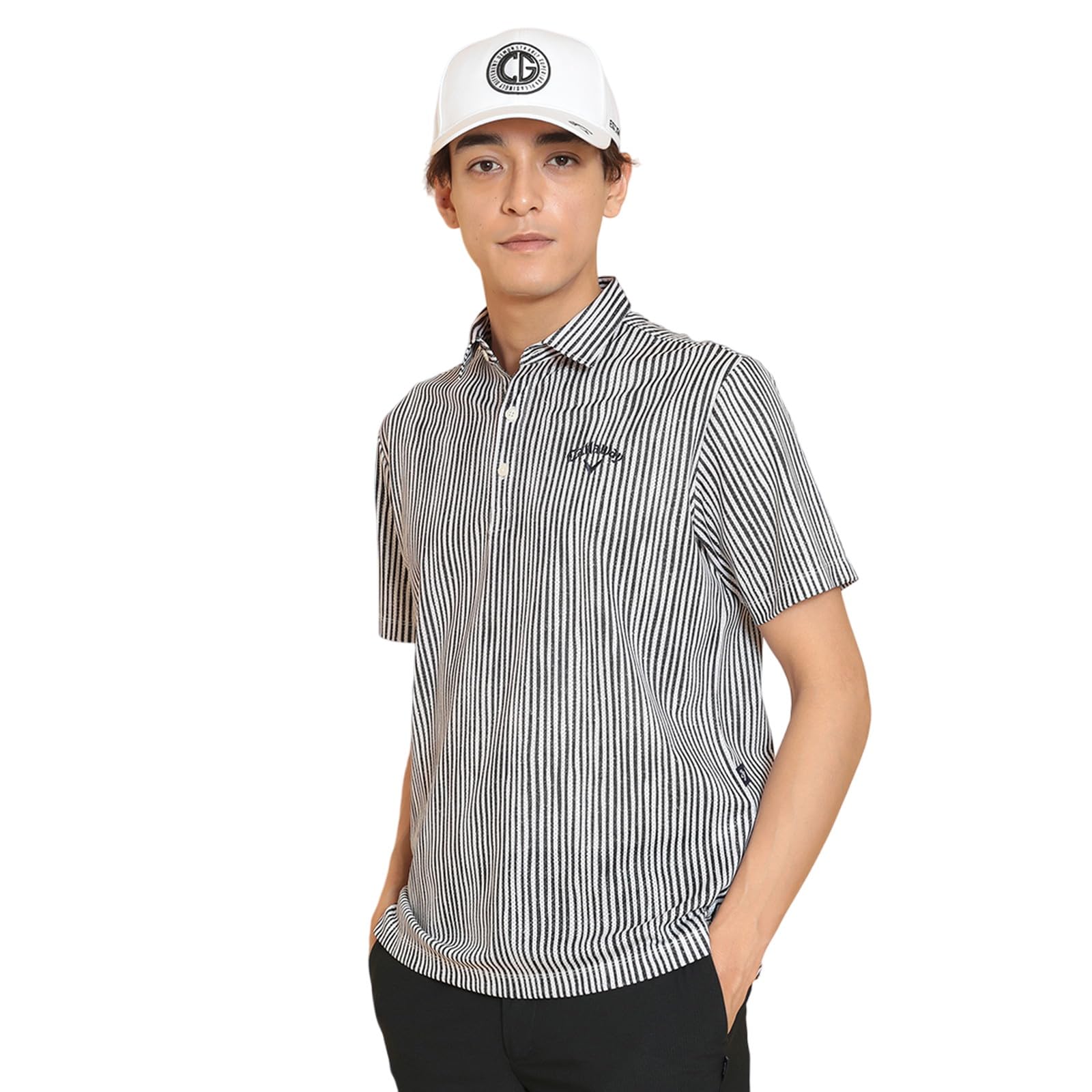 

Рубашка поло с коротким рукавом Golf C25134118 L [Callaway] Мужская (Впитывающий пот/Быстросохнущий/Сетка Kazaana) / / 1030_Белый