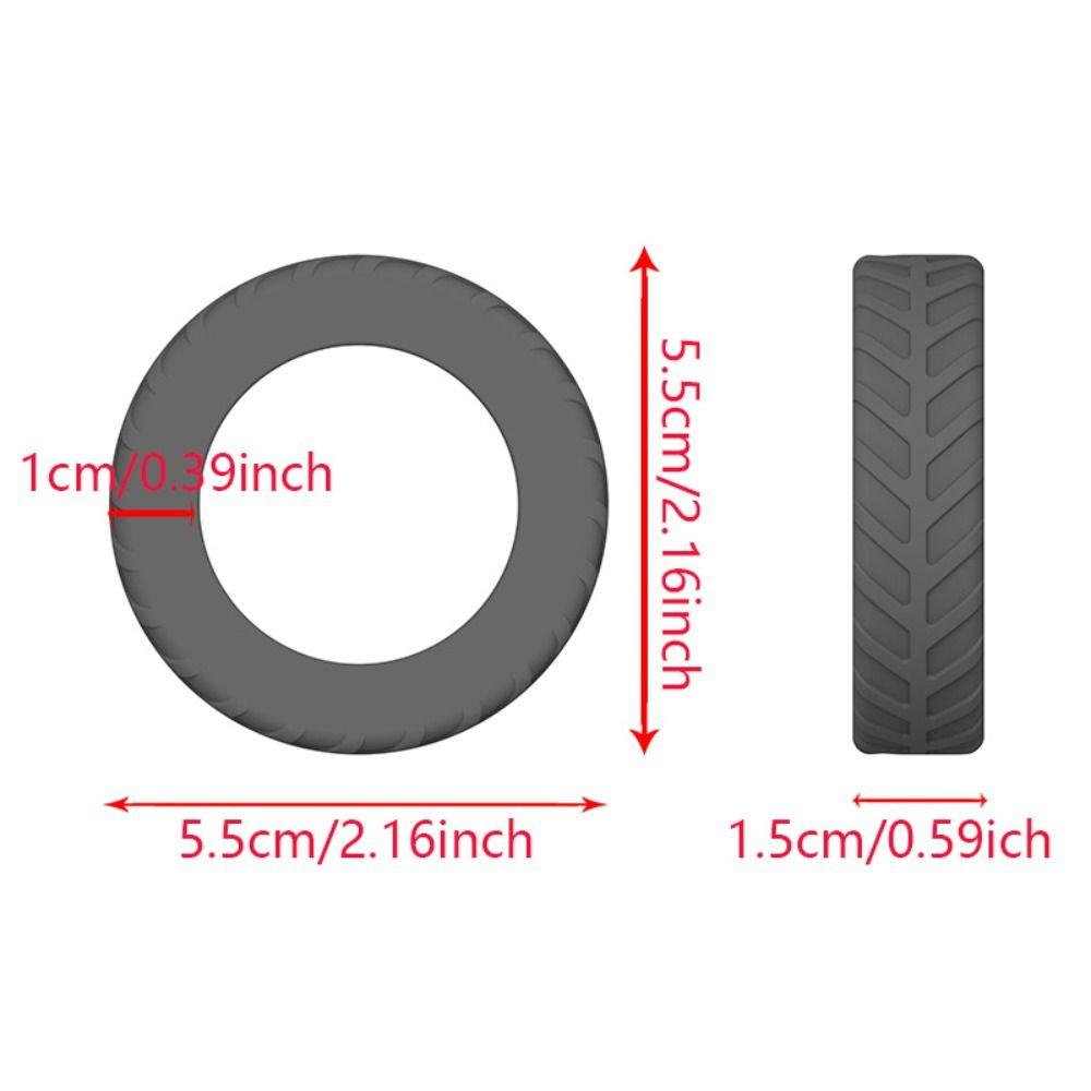 4Pc Luggage Wheels Protector Silicone Luggage Accessories Wheels Cover for Most Luggage Reduce Noise For Travel Luggage Suitcase