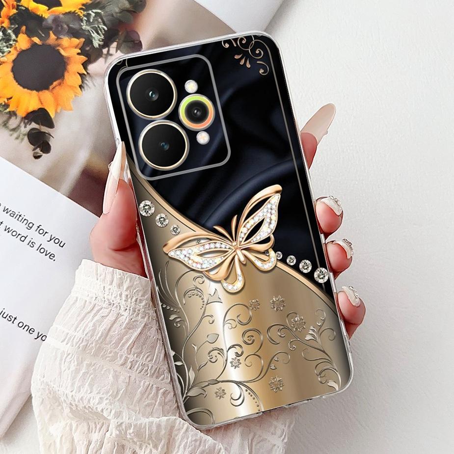 For Realme 15 Case Realme15 Pro RMX5101 Luxury Fashion Painted Cover Soft Slim Phone Case For Realme 15 Pro 5G Back Cover Bumper
