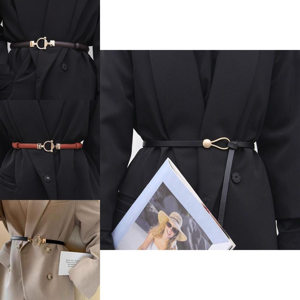 Waist Elegant Womens Chain In Fashionable Black Coffee And Camel For Dresses Suits And