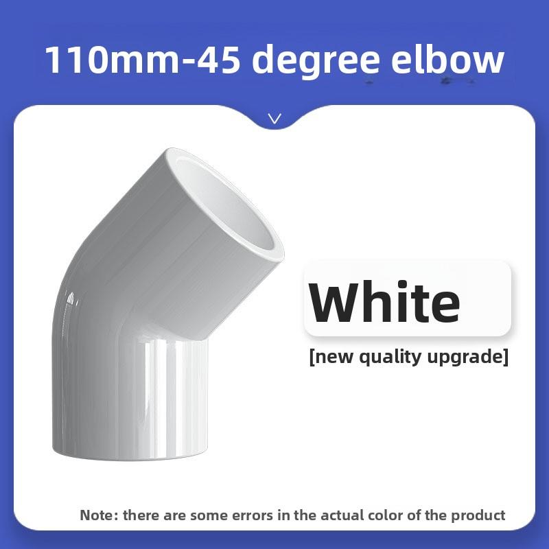 25mm PVC Pipe Equal Elbow Connector Garden Irrigation Fish Tank 45 Degree Elbow Joint Pipework Adapter Aquarium Accessories